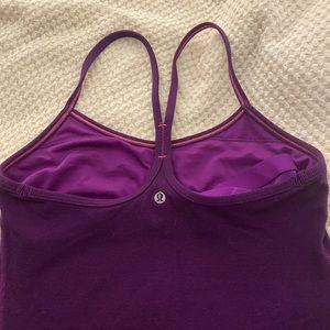 Lululemon Tank Top! Built in sports bra. Size 2.